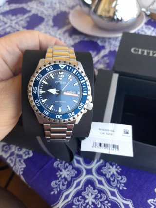 Orologio Citizen Automatico Blu