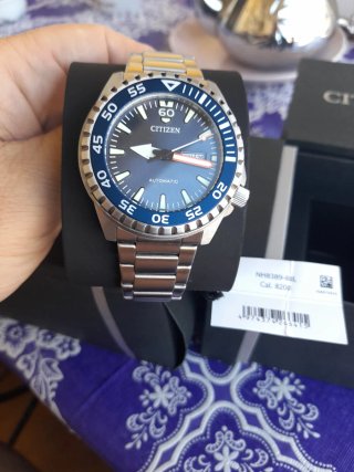 Orologio Citizen Automatico Blu