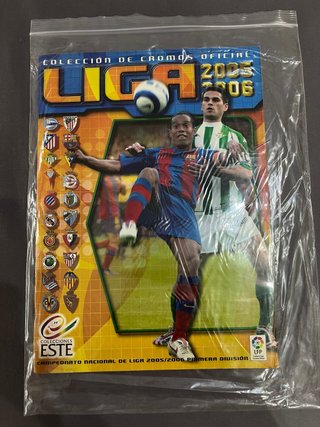 Álbum Colección Cromos Liga 2005-2006