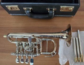Trompeta Piccolo Meister Scherzer Sib/La