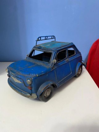 Modellino Auto Blu in metallo