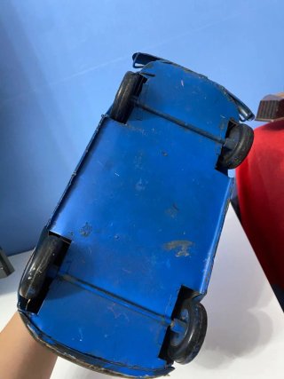Modellino Auto Blu in metallo