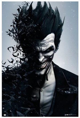 Póster Joker Batman Arkham Origins (61 x 91,5 cm)