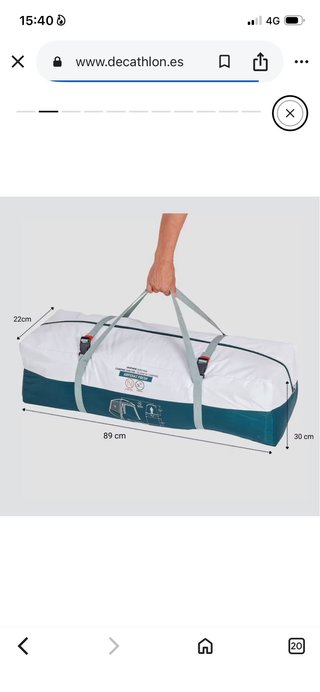 Carpa Arpenaz Base L Fresh Quechua