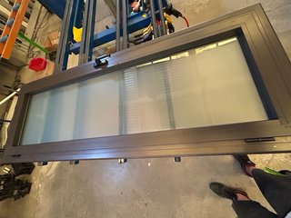 Balconera de aluminio