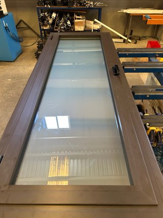 Balconera de aluminio
