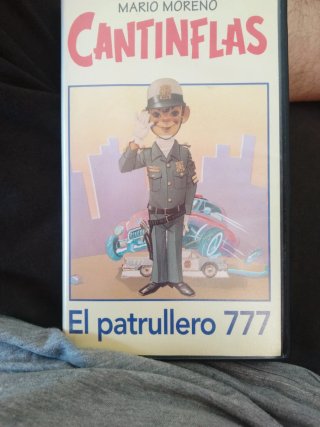 Cinta VHS El Patrullero 777