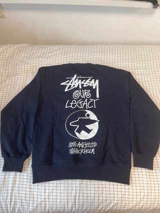 Sudadera Stussy Azul Marino Talla S