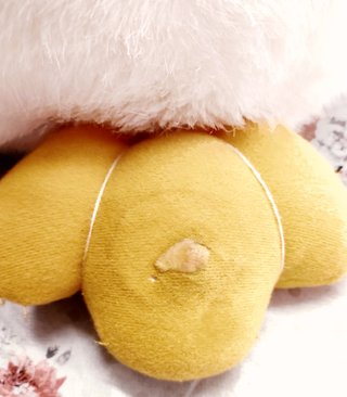 Papero di peluche vintage Sussurri