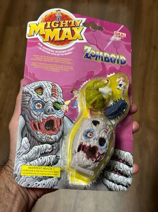 Mighty Max Zomboid Horror Heads Años 90 de segunda mano por 0 EUR