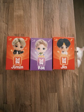 Figuras McDonalds BTS Tiny Tan