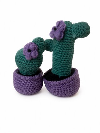 Cactus Amigurumi Crochet Hecho a Mano