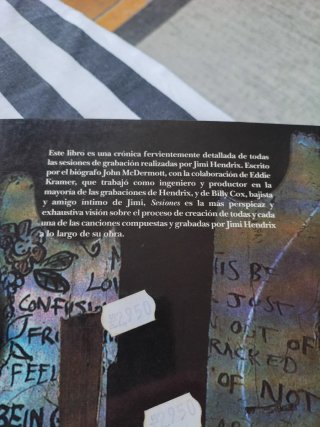 Libro Jimi Hendrix Sesiones