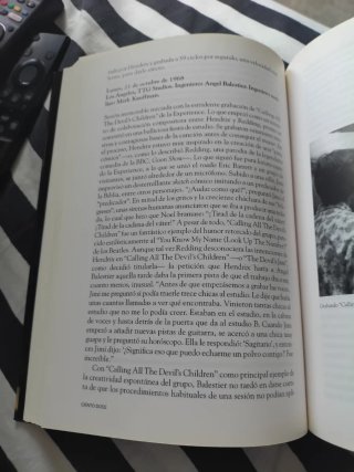 Libro Jimi Hendrix Sesiones
