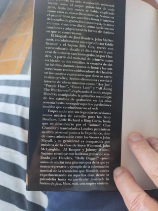 Libro Jimi Hendrix Sesiones