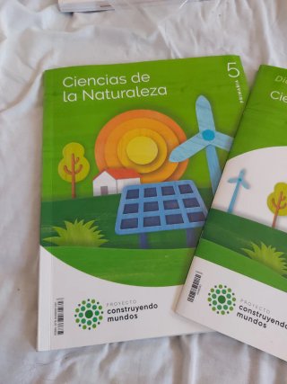 Libros de ciencias de la naturaleza de 5 de primar