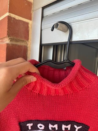 Jersey Tommy Hilfiger Rojo Mujer