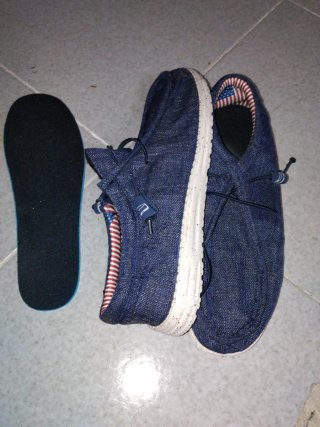 Zapatos de tela verano talla 45 nuevos