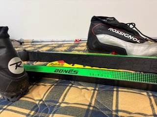 Roller ski estilo clasico / Skimo