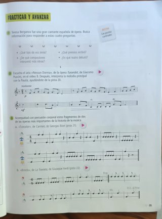 Libro Música y Danza Edelvives 6