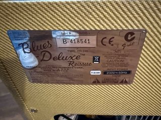 Fender Blues Deluxe Reissue Amplificador