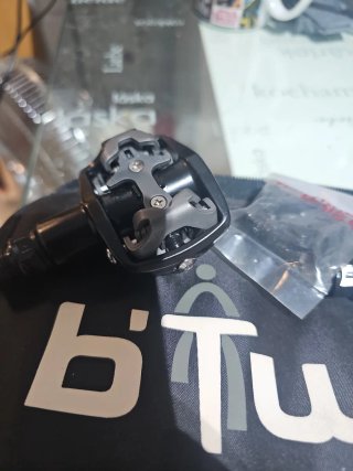 Pedales automáticos Btwin para bicicleta