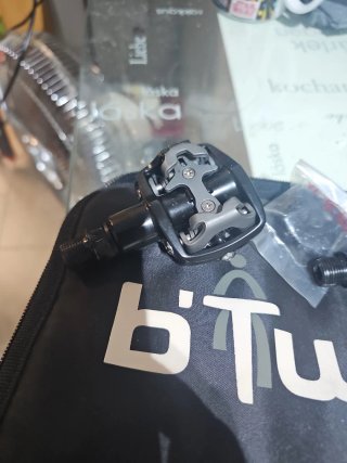 Pedales automáticos Btwin para bicicleta