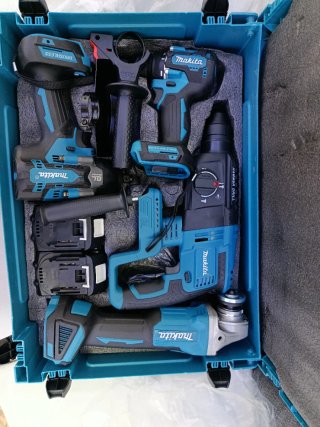 Kit Herramientas Makita Taladro Rotomartillo