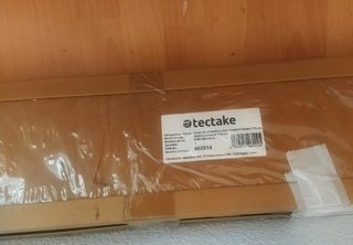 Pantalla Proyector Tectake 178 cm con Soporte