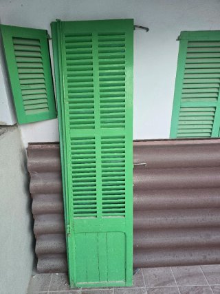 Persiana Mallorquina Verde 100x193