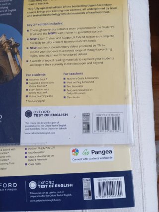 Student's Book Key Oxford 1° Bachiller 2° edición