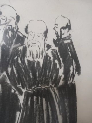 Quadro a carboncino