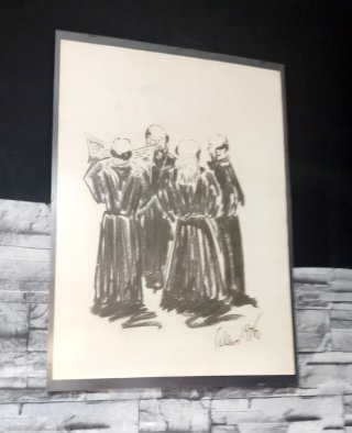 Quadro a carboncino