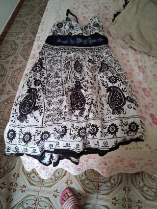 Chaqueta negra con botones