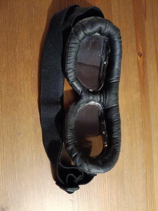 Gafas retro custom moto  para disfraz.