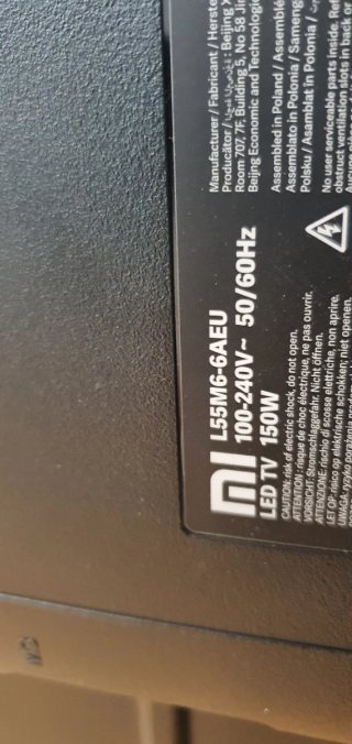 Xiaomi Mi TV P1 55 Smart TV