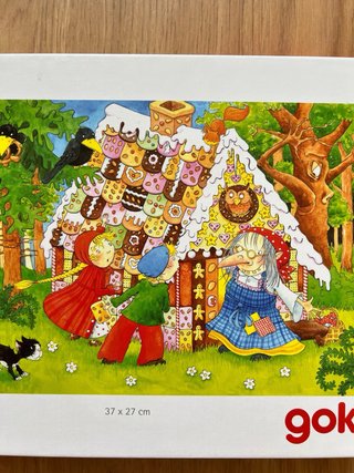 Puzzle Madera Goki Hansel y Gretel 48 Piezas