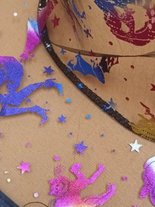 Disfraz Bruja Talla 4-5 con Sombrero