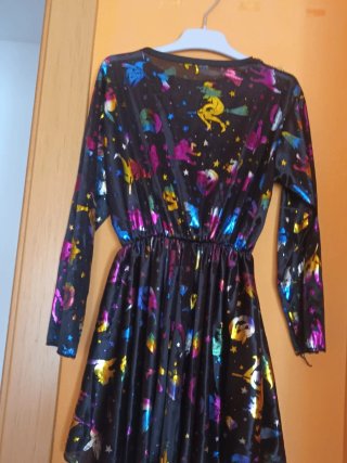 Disfraz Bruja Talla 4-5 con Sombrero
