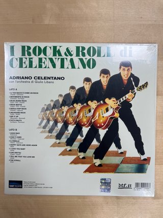 LP Vinile I Rock & Roll di Celentano Nuovo