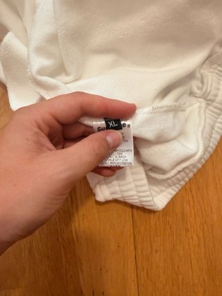 Supreme Small Box Sweatshort Blanco Talla XL