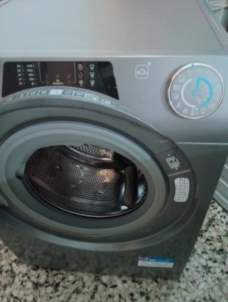 Lavadora Candy 8kg 1400 RPM Inox