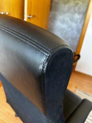 Silla de oficina IKEA RENBERGET negra (USADA)