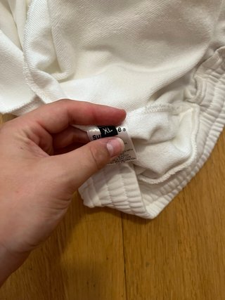Supreme Small Box Sweatshort Blanco Talla XL