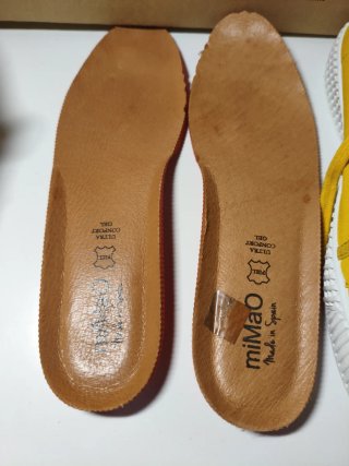 Zapatillas MiMaO Amarillas Talla 38