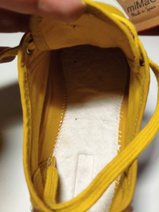 Zapatillas MiMaO Amarillas Talla 38