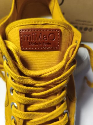 Zapatillas MiMaO Amarillas Talla 38