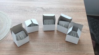 Pack x5: Interruptor rotatorio de 3 posiciones