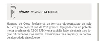 Máquina Corte JRL 3000C E-F Roja Fade Blade