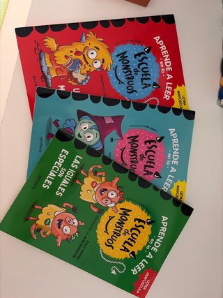 Aprende a leer en la escuela de monstruos